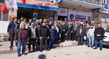 Tepebaşı Belediye Başkanı Ataç, Kırkalı vatandaşlarla buluştu