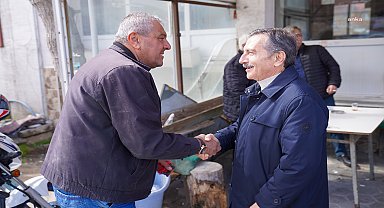 Tepebaşı Belediye Başkanı Ataç'tan Yeşiltepe Mahallesi'ne ziyaret: "Mevcut imar hakları korunarak, yerinde dönüşüm planlanıyor"
