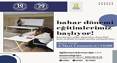 Tepebaşı Belediyesi Gençlik Merkezleri'nde bahar dönemi eğitimleri için kayıtlar başlıyor