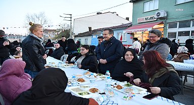 Tepebaşı Belediyesi'nin iftar etkinlikleri Muttalip Mahallesi'nde devam etti