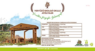 Tepebaşı'nda Yeryüzü Ekoloji Okulu Nisan Ayı Atölyeleri başlıyor