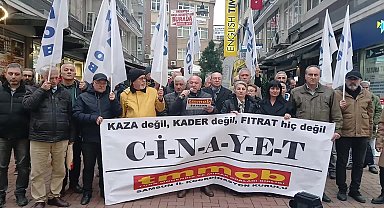 TMMOB Samsun İKK Sekreteri Veli Kebapçı: "Yıllardır rutin değişmiyor. Her gün 5 emekçiyi iş cinayetlerinde kaybediyoruz"