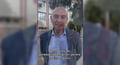 Tunç Soyer, oyunu kullandı: "Bugün demokrasi günü"