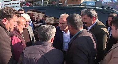 Vahap Seçer'den Toroslar'da pazar yeri, Akdeniz'de esnaf ziyareti