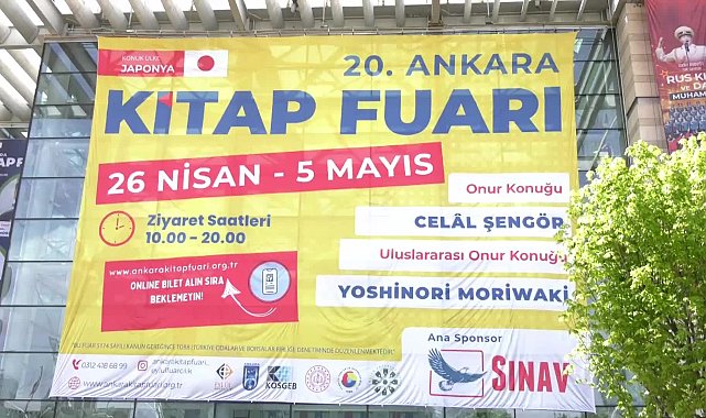 20. ANKARA KİTAP FUARI OKUYUCULARA KAPISINI AÇTI