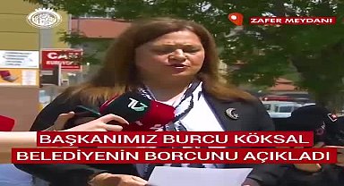 Afyonkarahisar Belediye Başkası Köksal: "Borcumuz 1 milyar 574 milyon 884 bin 596 TL"