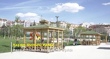 Ankara Büyükşehir Belediyesi'nden Yenimahalle'ye yeni bir sosyal tesis: Yaşam Demeti Parkı
