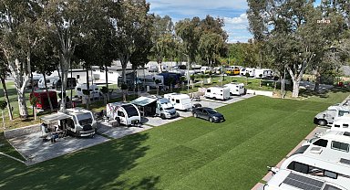 ANTALYA BÜYÜKŞEHİR’İN KARAVAN PARKINDA ZİYARETÇİ YOĞUNLUĞU