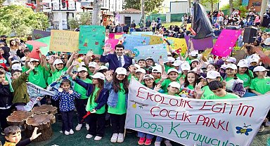 Avcılar Belediyesi'nin ekolojik eğitim ve çocuk parkı 1 yaşında