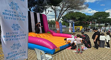 Aydın'da 23 Nisan coşkusu, Tekstil Park'ta devam ediyor