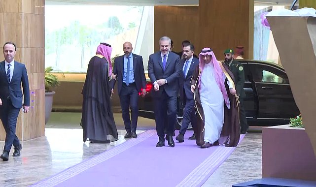 Bakan Fidan, Riyad'da Filistin konulu toplantıya katıldı