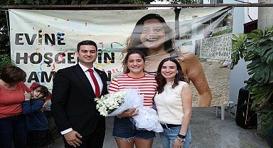 BAŞKAN MANDALİNCİ’DEN, AYSU TÜRKOĞLU’NA ZİYARET