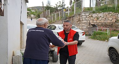 Bilecik'te ramazan ayı boyunca ihtiyaç sahibi vatandaşların evlerine yemek dağıtımı yapıldı