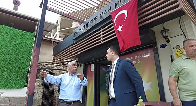 Bornova Belediye Başkanı Ömer Eşki'den Kavaklıdere ziyareti