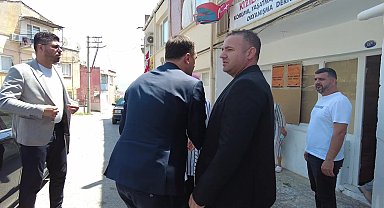 Bornova Belediye Başkanı Ömer Eşki'den Kızılay Mahallesi'ne çözüm ve proje ziyareti