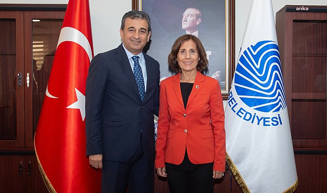 BURHANETTİN BULUT’TAN SEYHAN BELEDİYE BAŞKANI OYA TEKİN’E ZİYARET