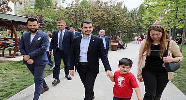Çankaya Belediye Başkanı Güner'den Çocuk Şenliği'ne ziyaret