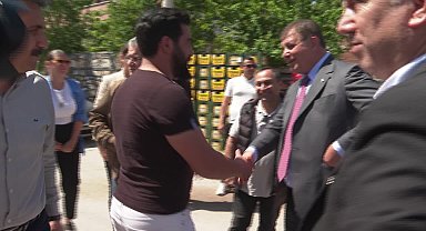 Cemil Tugay'dan Deliktaş köyüne teşekkür