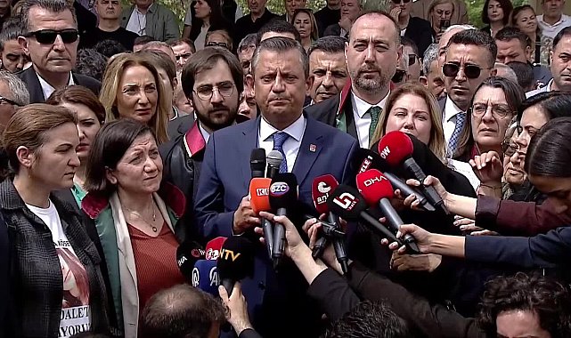 ÇORLU TREN KAZASI DAVASI... ÖZGÜR ÖZEL: “BU BAŞARI, DAYANIŞMA GÖSTERENLERİNDİR. BUNDAN SONRA HEP BERABER OLACAĞIZ”