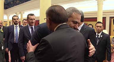 DIŞİŞLERİ BAKANI FİDAN, RİYA'DA MALEZYA BAŞBAKANI İBRAHİM İLE GÖRÜŞTÜ