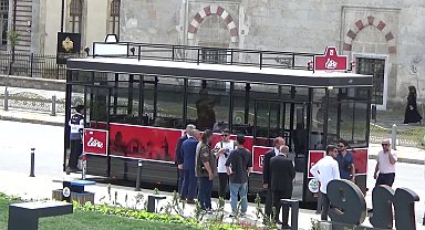 Edirne'de turistik gezi treni ilk turunu attı