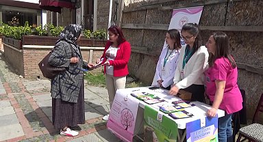 EDİRNE KETEM, VATANDAŞLARA KANSERDE ERKEN TEŞHİSİN ÖNEMİNİ ANLATTI