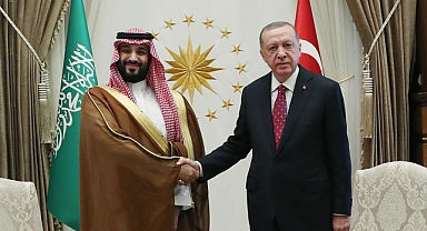 Erdoğan, Veliaht Prens Selman ile görüştü