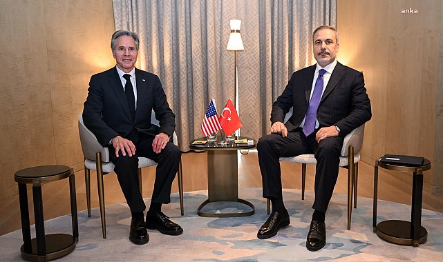 Fidan-Blınken görüşmesinde ikili ilişkiler ve Gazze'deki son durum ele alındı