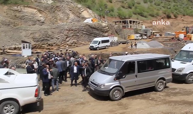 HAKKARİ’DE KÖYLÜLER MADENLERE KARŞI NÖBET BAŞLATTI