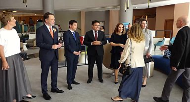 Hollanda'nın Ankara Büyükelçisi Wijnands'tan Marmaris'e 10 bin adet fidan bağışı