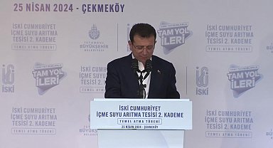  İMAMOĞLU: “MELEN BARAJI’NI DERHAL YAPIN, KANAL İSTANBUL’U KAPIDAN İÇERİ SOKMAYIN”