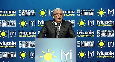 İYİ PARTİ GENEL BAŞKAN ADAYI DERVİŞOĞLU: “SİZLERE YALVARIYORUM. TÜRKİYE’NİN MEYDANLARINDA ERDOĞAN İLE HESAPLAŞMAK İSTİYORUM. BANA O GÜCÜ VERİN”