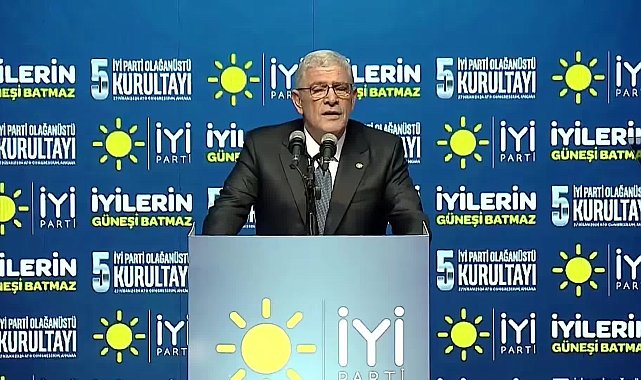 İYİ PARTİ GENEL BAŞKAN ADAYI DERVİŞOĞLU: “SİZLERE YALVARIYORUM. TÜRKİYE’NİN MEYDANLARINDA ERDOĞAN İLE HESAPLAŞMAK İSTİYORUM. BANA O GÜCÜ VERİN”