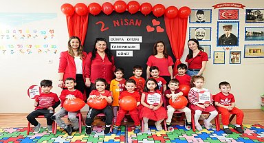 Kartal Belediyesi'nden kreş öğrencilerine Otizm Farkındalık Günü'nde anlamlı etkinlik