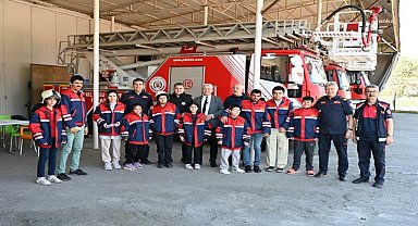 KDZ. EREĞLİ’DEKİ ÖZEL ÇOCUKLAR, İTFAİYECİ OLDU