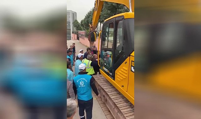 KOCAELİ BÜYÜKŞEHİR BELEDİYESİ VE İZMİT BELEDİYESİ EKİPLERİ ARASINDA ARBEDE... FATMA KAPLAN HÜRRİYET: “İŞ FİZİKSEL SALDIRIYA KADAR VARDI. ANLAŞILAN TÜGVA VE ENSAR’IN HINCINI ALIYORLAR”
