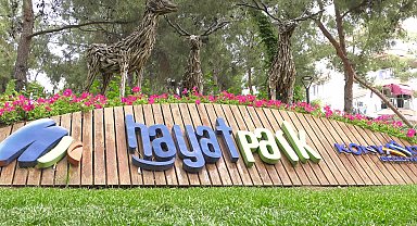 Konyaaltı Belediyesi'nden Hayatpark'ta peyzaj çalışması