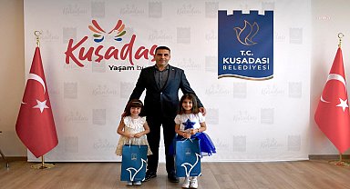 Kuşadası Belediyesi, 23 Nisan geleneğini bu yıl da devam ettirdi