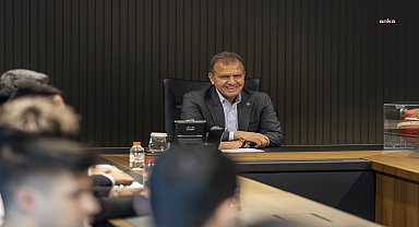 MERSİN BÜYÜKŞEHİR BELEDİYESİ ERKEK BASKETBOL TAKIMI’NDAN VAHAP SEÇER’E ZİYARET