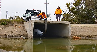 Mersin Büyükşehir Belediyesi'nden kentte ilaçlama çalışması