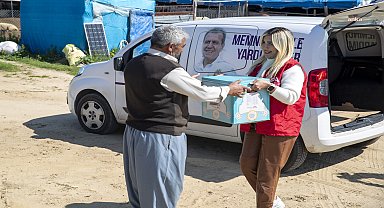 Mersin Büyükşehir Belediyesi'nden Yörük Vatandaşlara göç azığı
