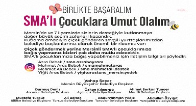 MERSİN’İN CHP’Lİ BELEDİYE BAŞKANLARINDAN TEBRİK ÇİÇEĞİ YERİNE “SMALI BEBEKLERE BAĞIŞ” ÇAĞRISI