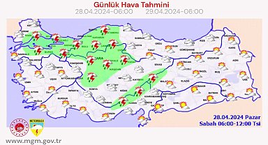 METEOROLOJİDEN 6 İL İÇİN KUVVETLİ YAĞIŞ UYARISI 