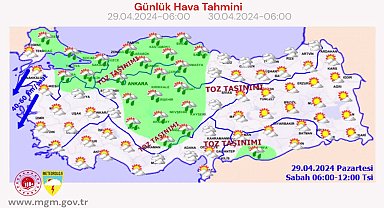 METEOROLOJİDEN KUVVETLİ YAĞIŞ UYARISI
