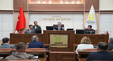 Tepebaşı'nda yeni dönemin ilk meclis toplantısı yapıldı