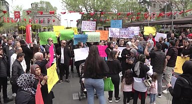 Trabzon'da 'Alo 199' çalışanları kapatılma kararına tepki gösterdi: "350 kişinin ekmek kapısının kapatılacak olması son derece üzücüdür"