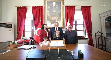 Urla Belediye Başkanı Selçuk Balkan görevine başladı