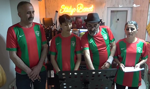 VAN VE HAKKARİLİ SANATÇILARDAN AMEDSPOR’A ŞAMPİYONLUK MARŞI