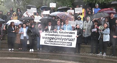 1 Mayıs tutuklularının aileleri TBMM önünde açıklama yaptı: