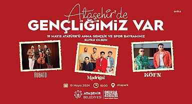 19 Mayıs, Ataşehir'de coşkuyla kutlanacak